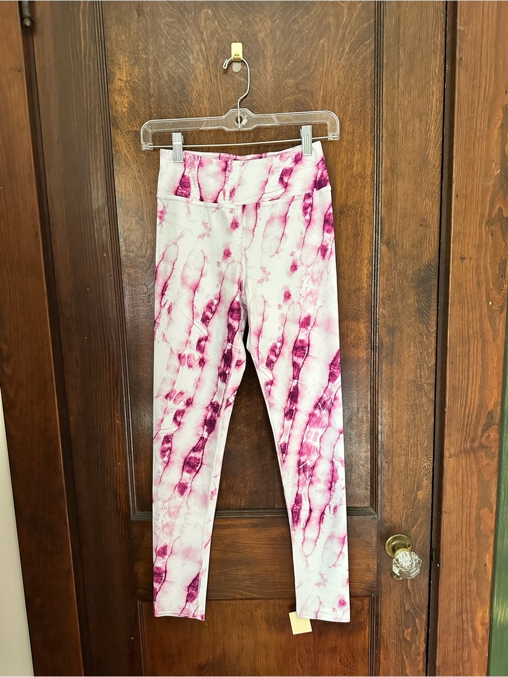 Women’s Tie-Dye Pink Leggings